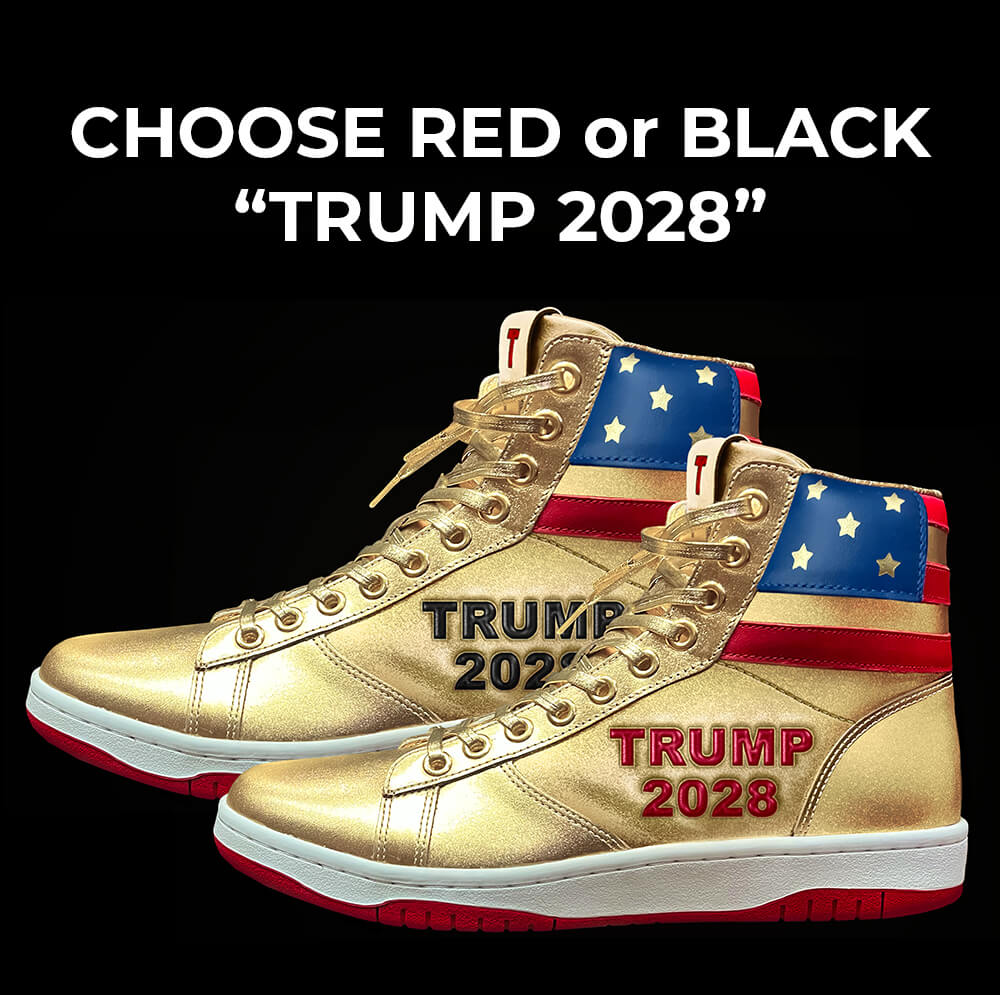 Trump 2028 Gold High Tops