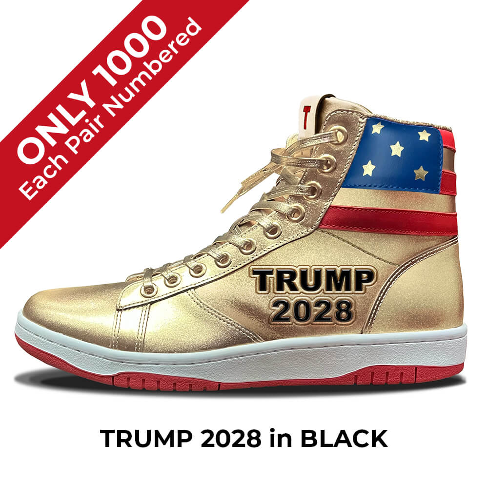 Trump 2028 Gold High Tops