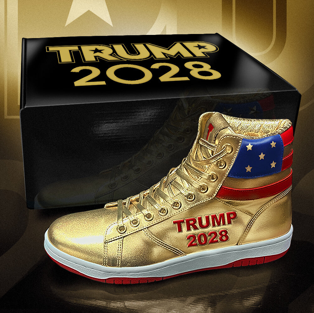 Trump 2028 Gold High Tops