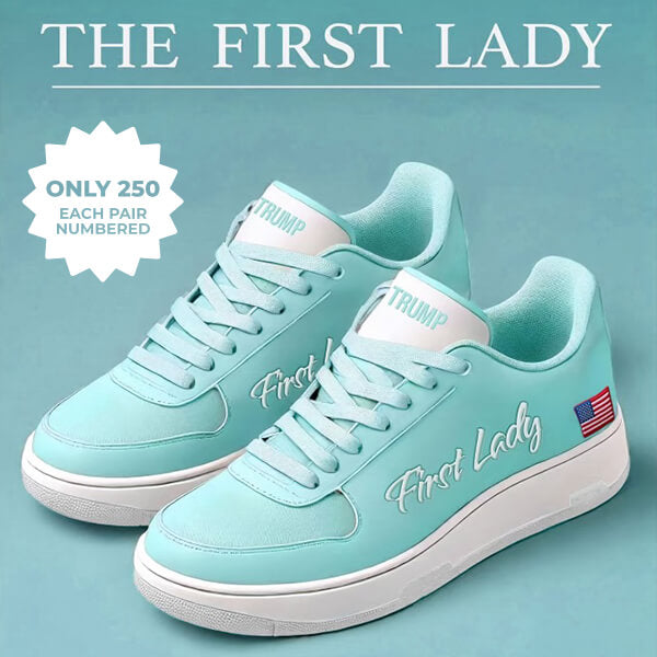 Trump First Lady Sneaker in Blue
