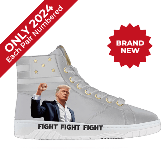 Fight Fight Fight High-Tops - Silver