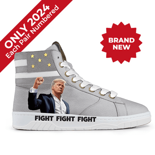 Fight Fight Fight High-Tops - Silver