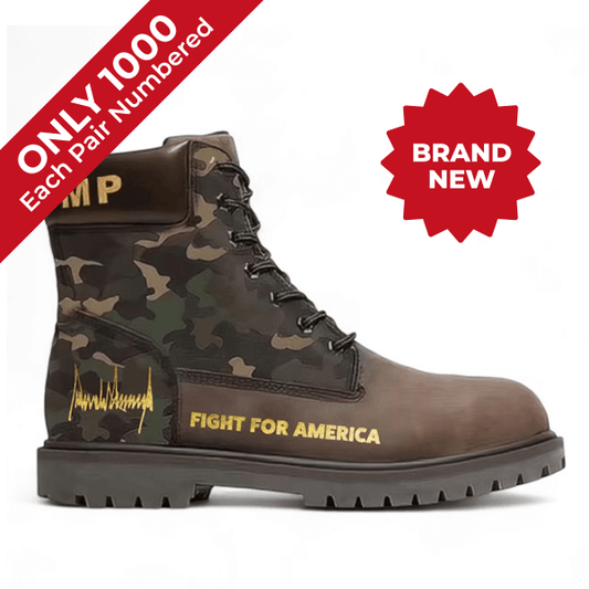 Trump Fight For America Boot - CAMO