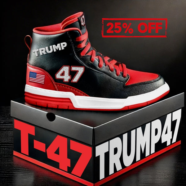 Trump Commander 47 High Tops - NEW – Trump Sneakers