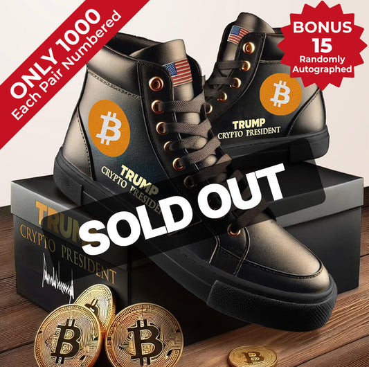 Trump Crypto President High Tops - Black